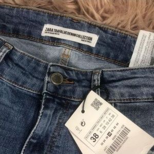 NWT ZARA PREMIUM QUALITY DENIM JEANS